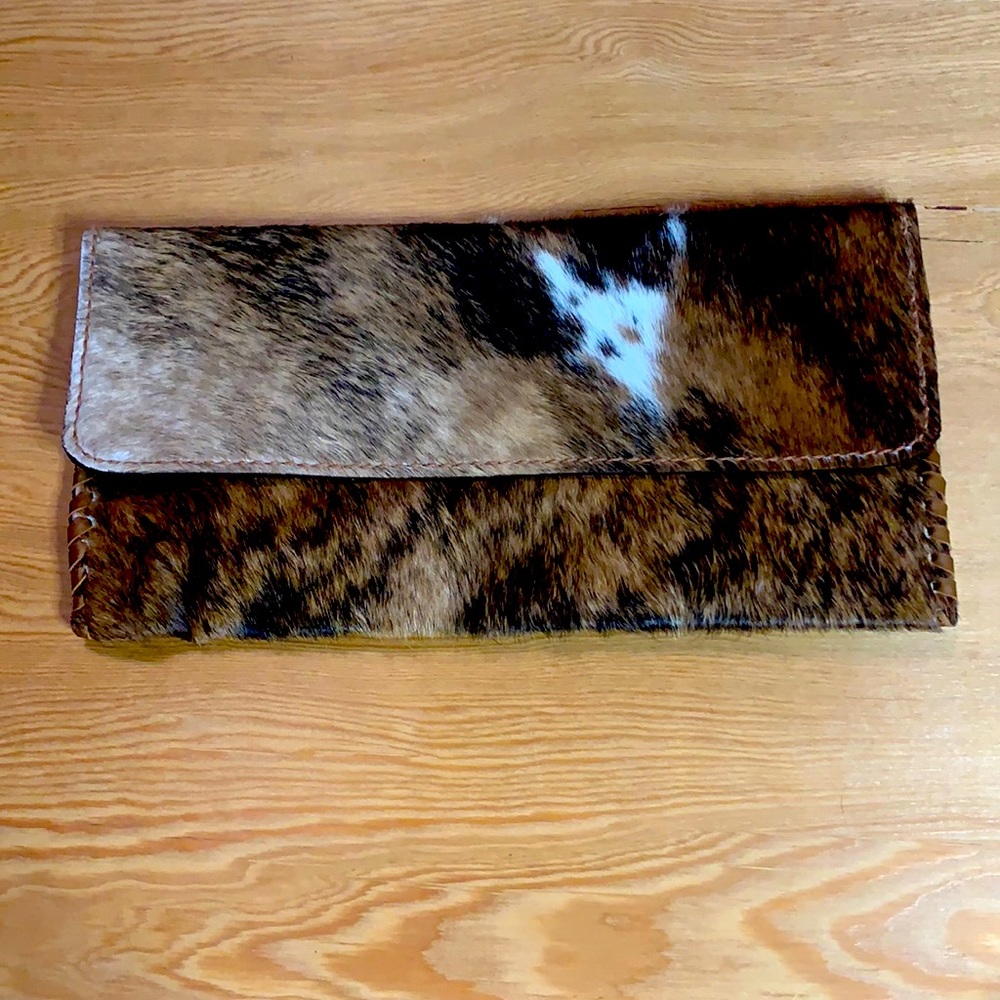 Cowhide handbag